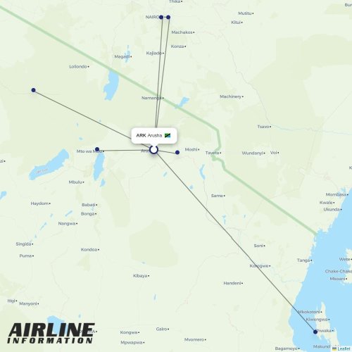 Air Tanzania airline - TC - flights, aircrafts, destinations | Airline ...