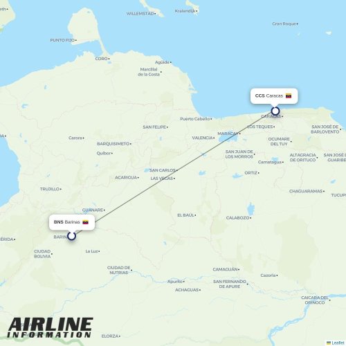 DHL International Aviation ME at BNS route map