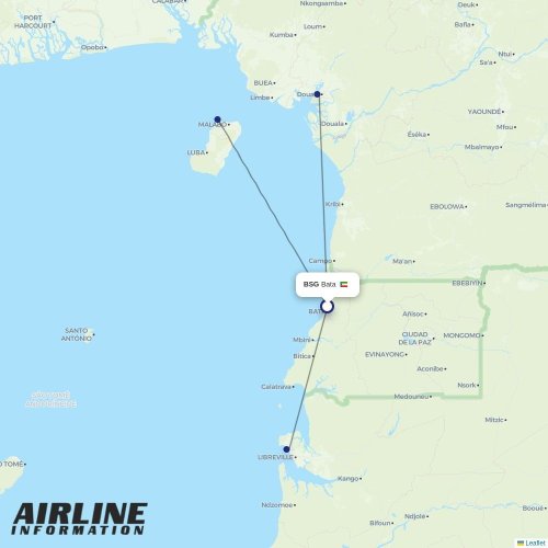 CEIBA at BSG route map