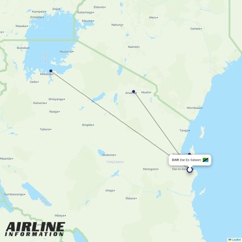 at DAR route map