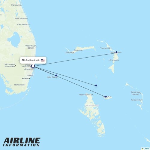 Tailwind at FLL route map
