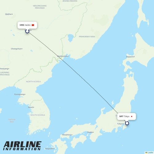 Spring Japan at HRB route map