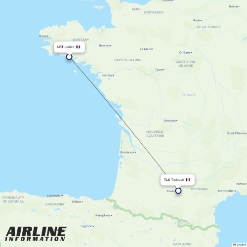 APG Airlines at LRT route map