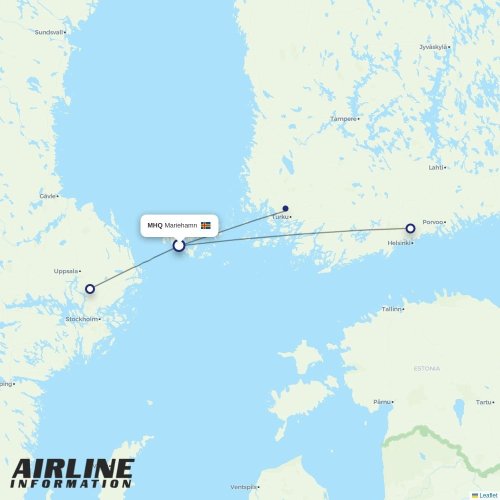 PopulAir at MHQ route map