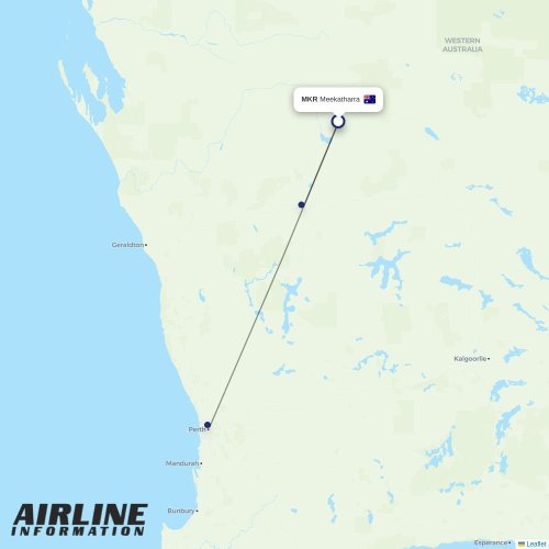 Skippers at MKR route map