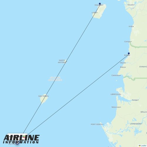 CEIBA at NBN route map