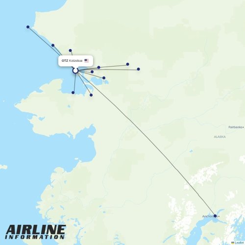 Easy Fly Express at OTZ route map