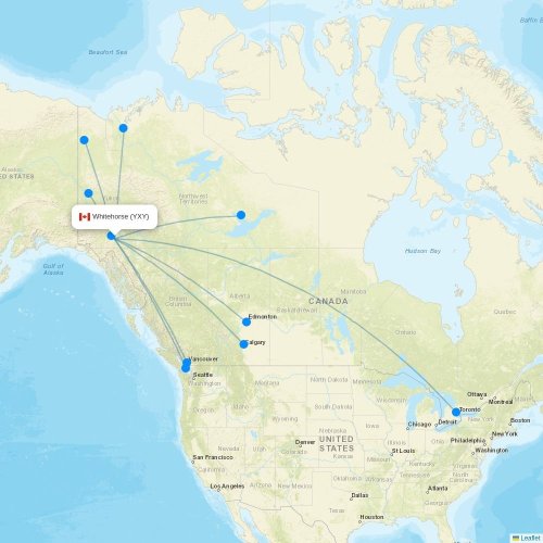 Caicos Express Airways at STI route map