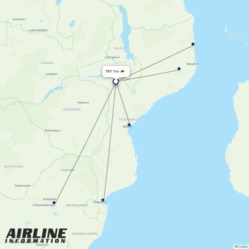 LAM at TET route map