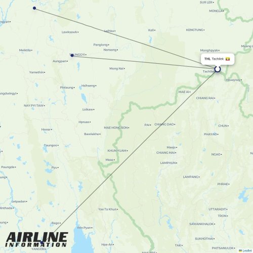 Germania at THL route map