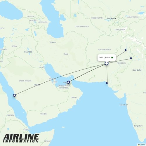 FJ at UET route map