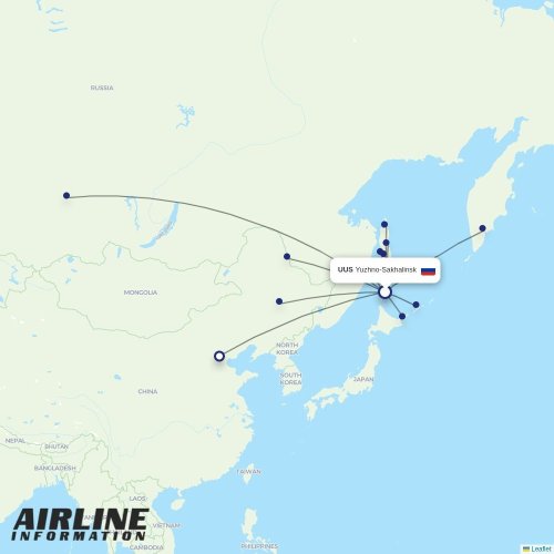 Aurora at UUS route map