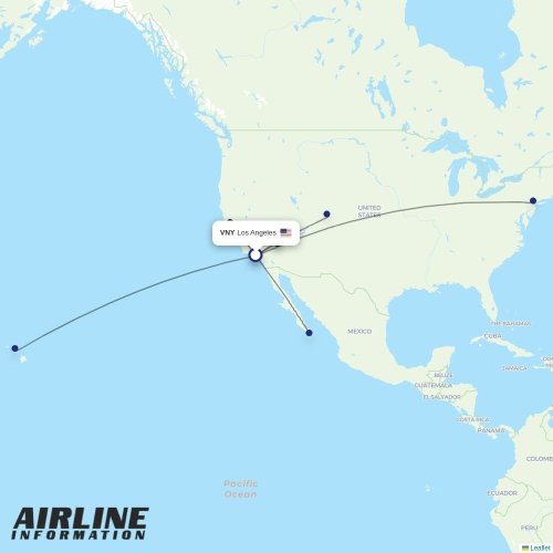 Nok Mini at VNY route map