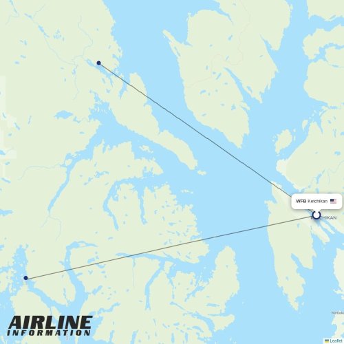 Safe Air Company at WFB route map