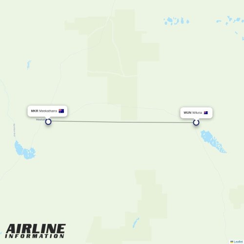 Skippers at WUN route map