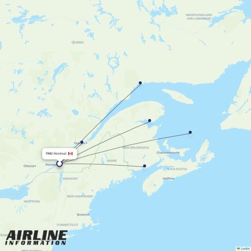 Pascan at YHU route map