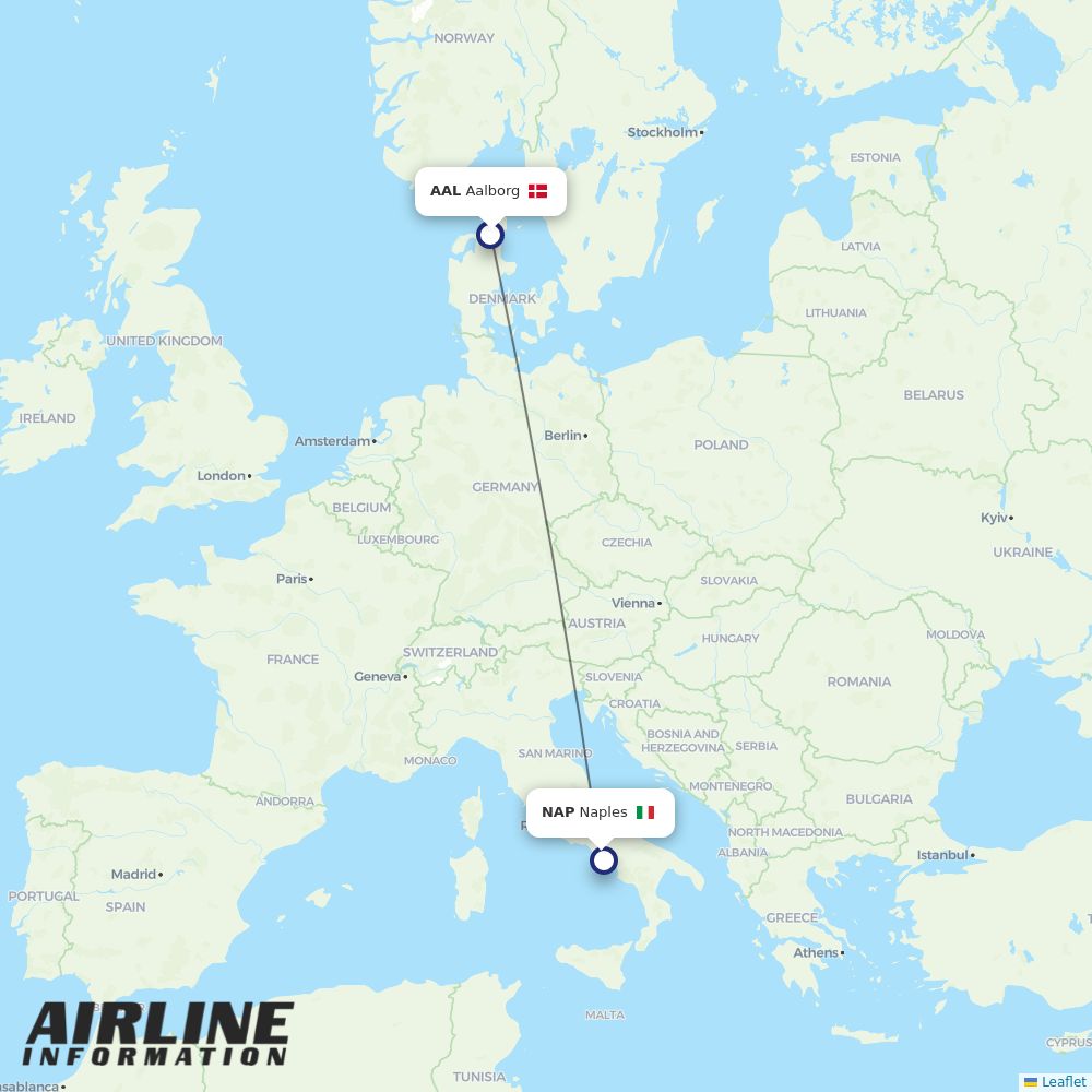 Volotea routes from AAL