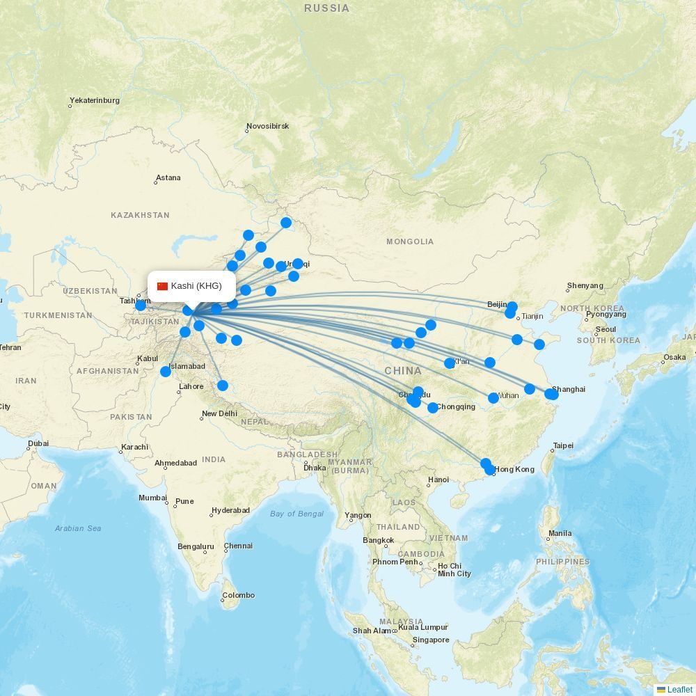 Neos routes from AOK