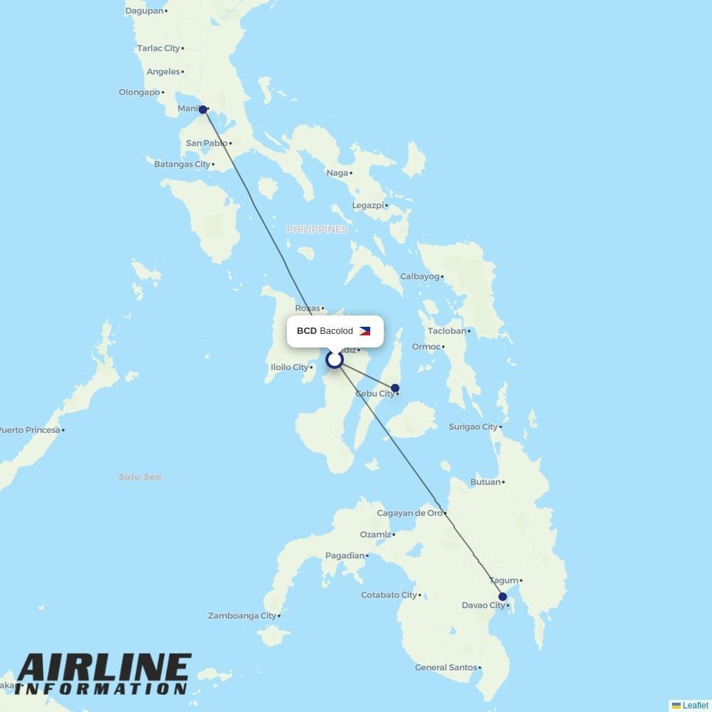 PAL routes from BCD