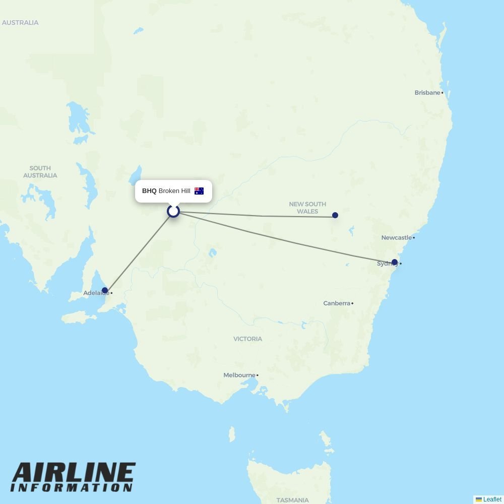 Rex routes from BHQ