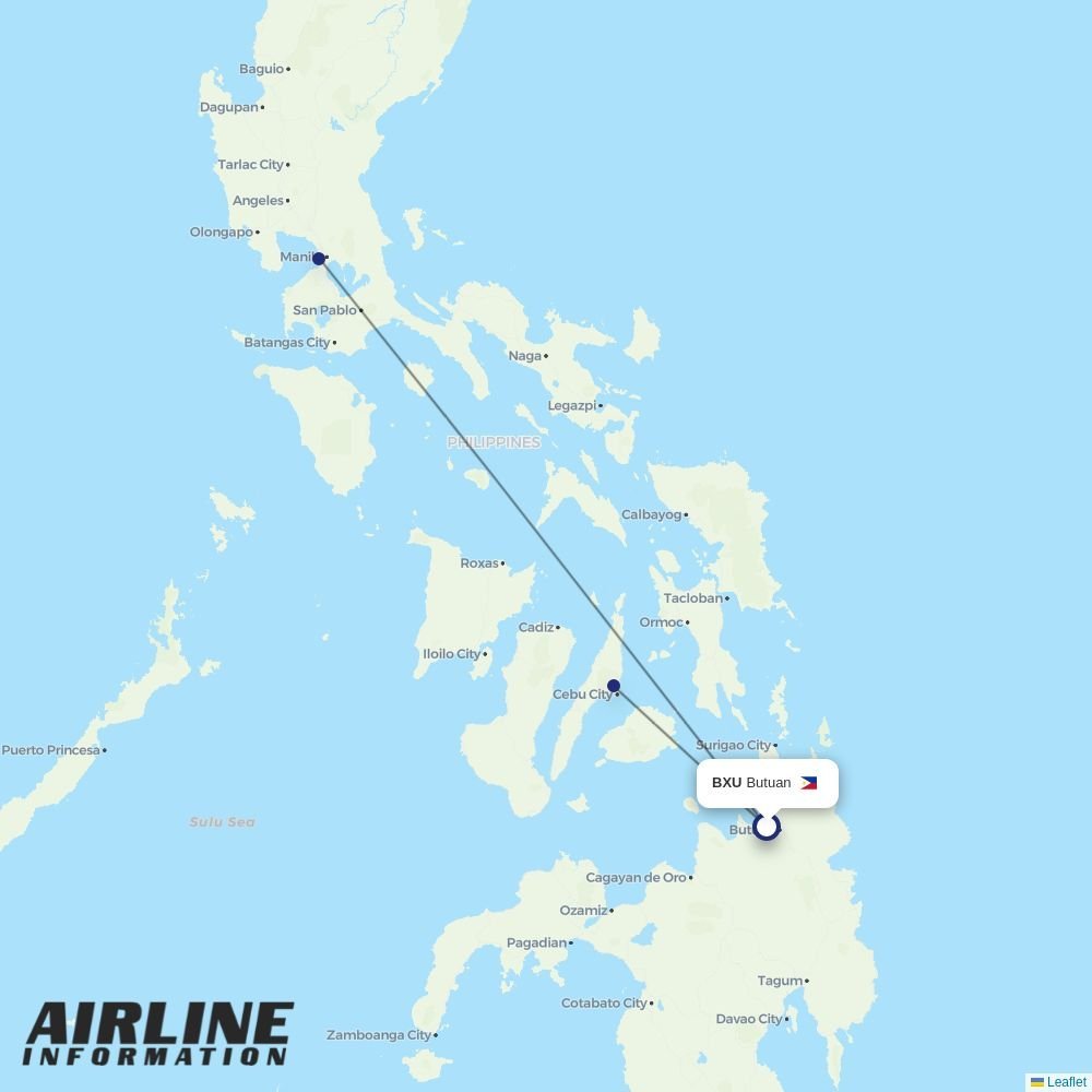 PAL routes from BXU