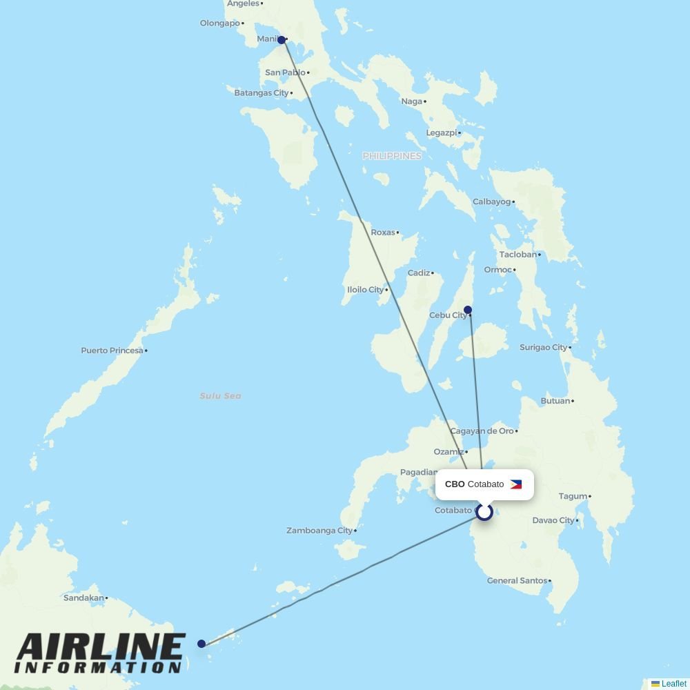 PAL routes from CBO