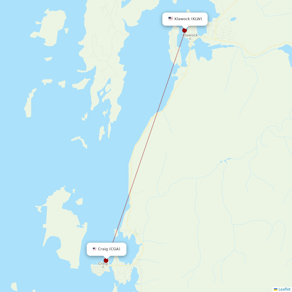 Safe Air Company at CGA route map