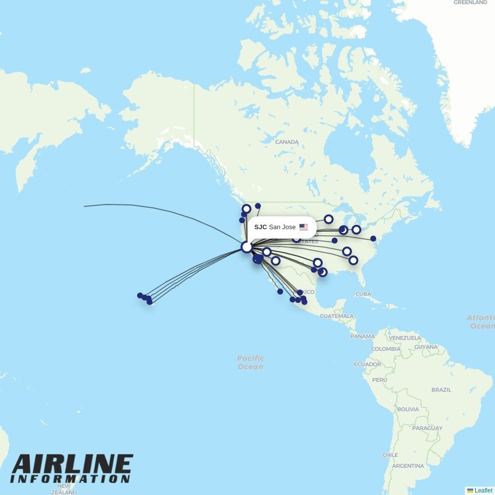 Shenzhen Airlines routes from CGQ