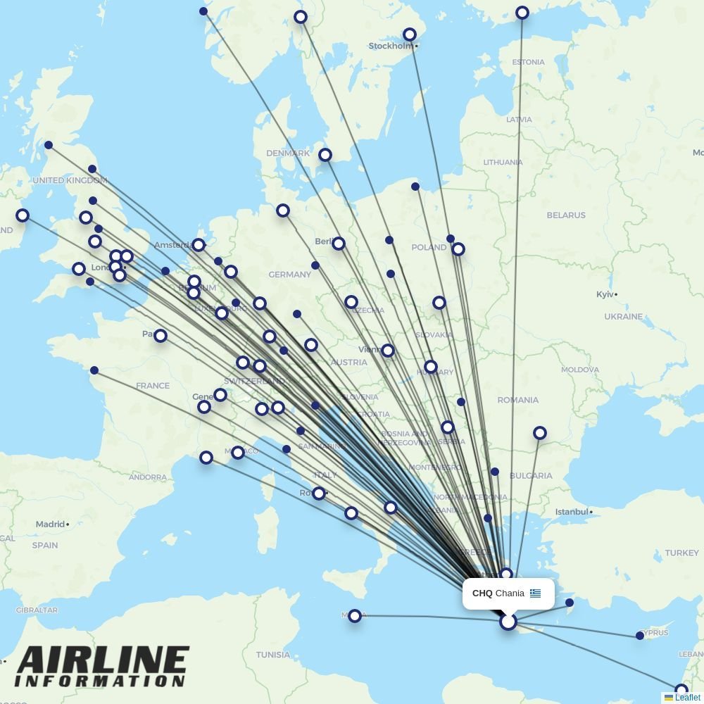 Animawings routes from CHQ