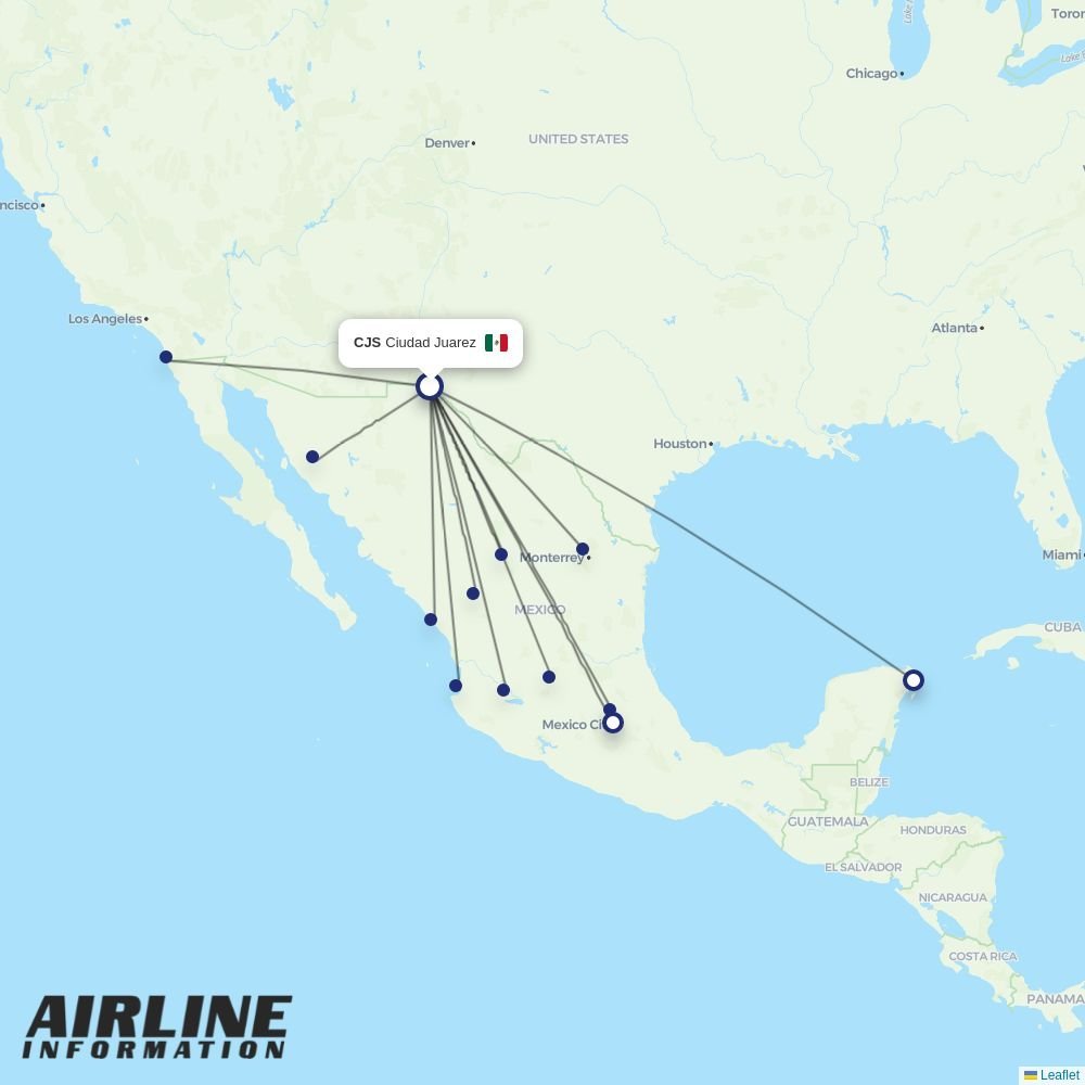 Viva routes from CJS