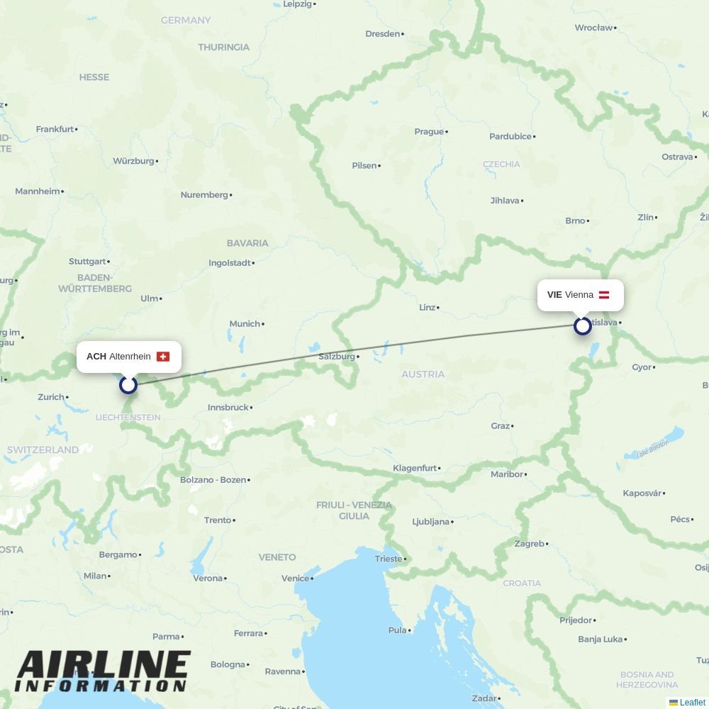 Bangkok Airways routes from CNX