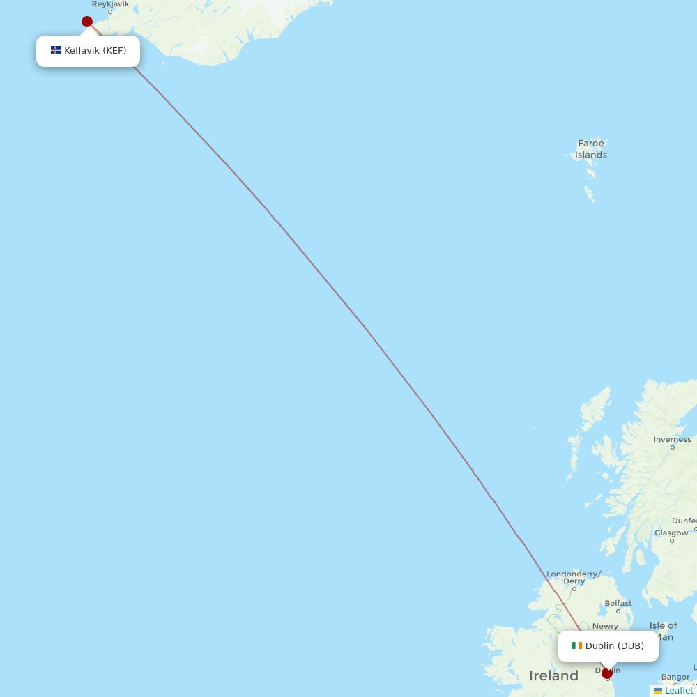 Star Air at DUB route map