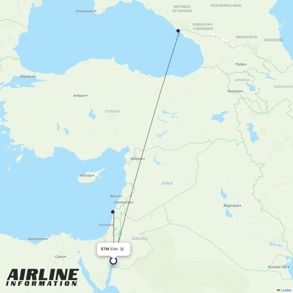 Eurowings Europe routes from ETM