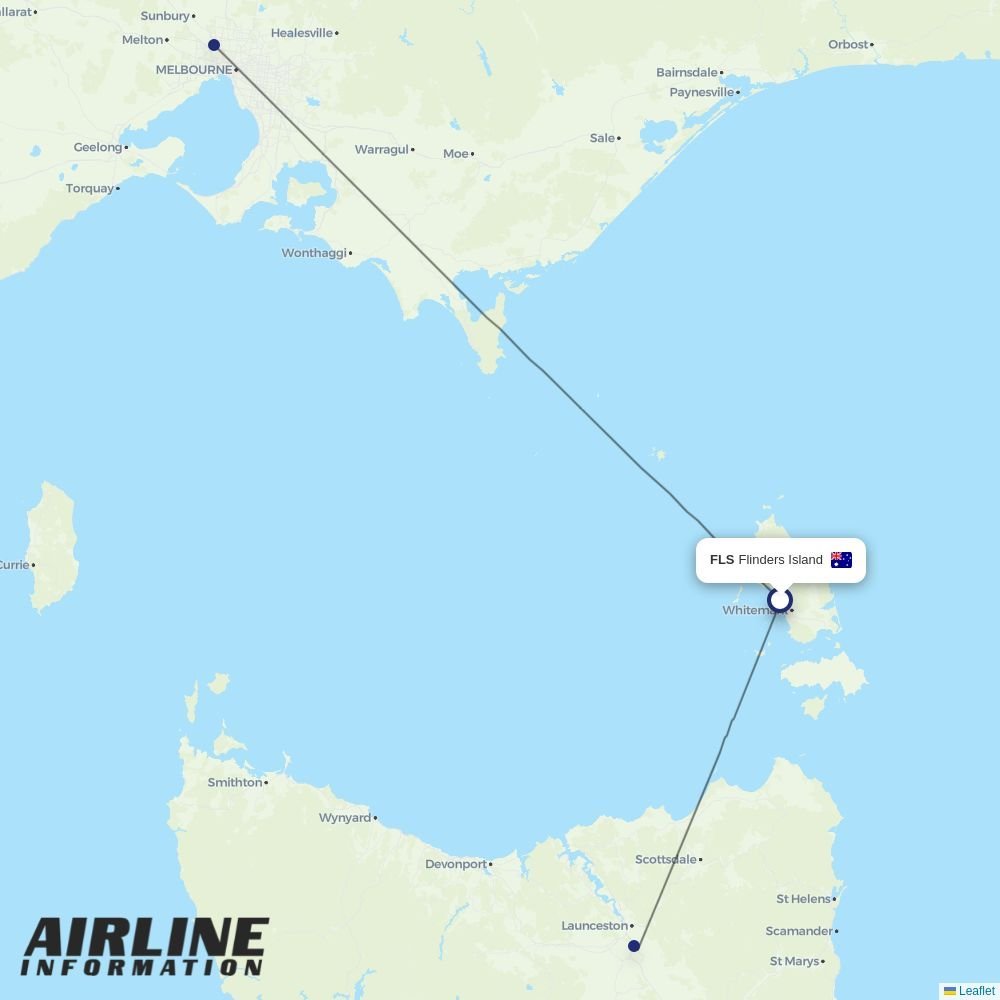 Sharp Airlines routes from FLS