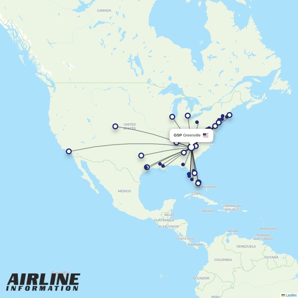 Delta flights from Greenville (GSP) | Airline Information