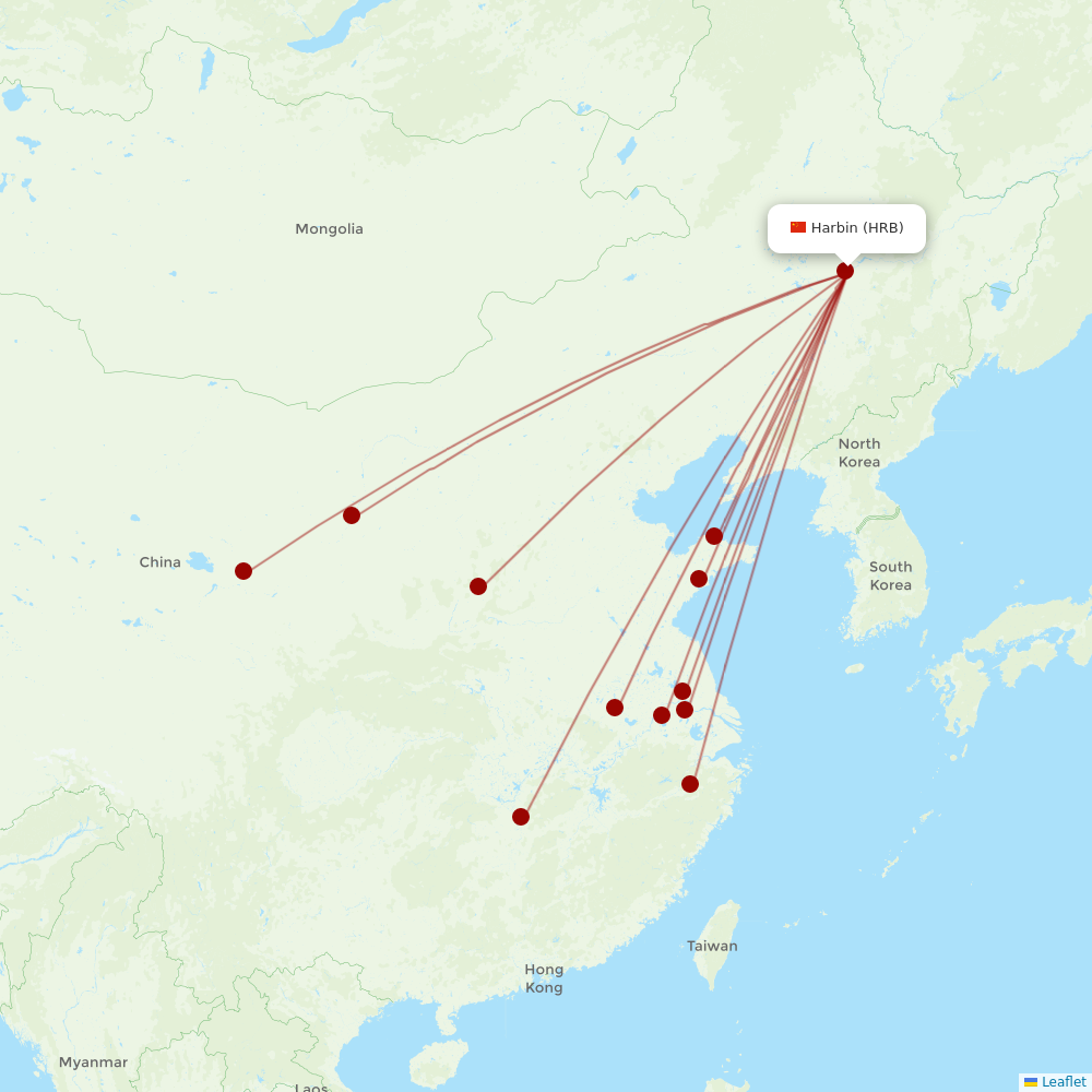 LJ Air at HRB route map