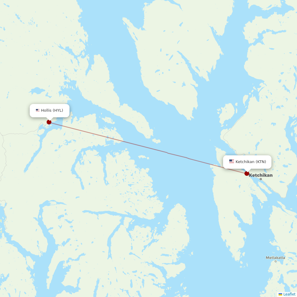 Safe Air Company at HYL route map