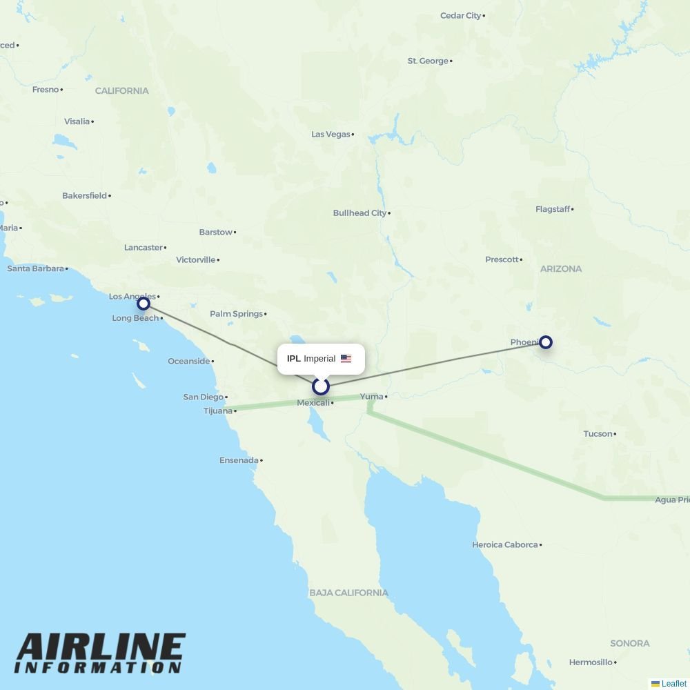 Southern routes from IPL