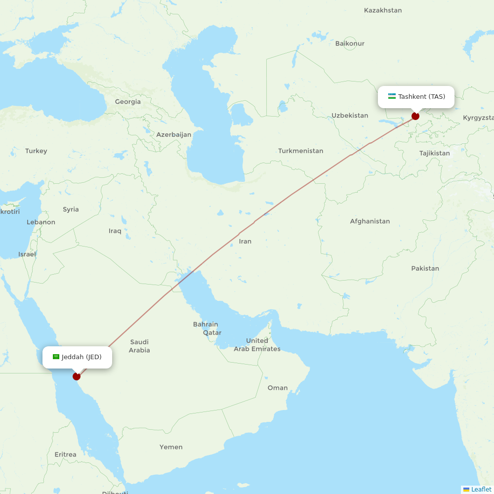 Uzbekistan Airways airline - HY - flights, airports ...