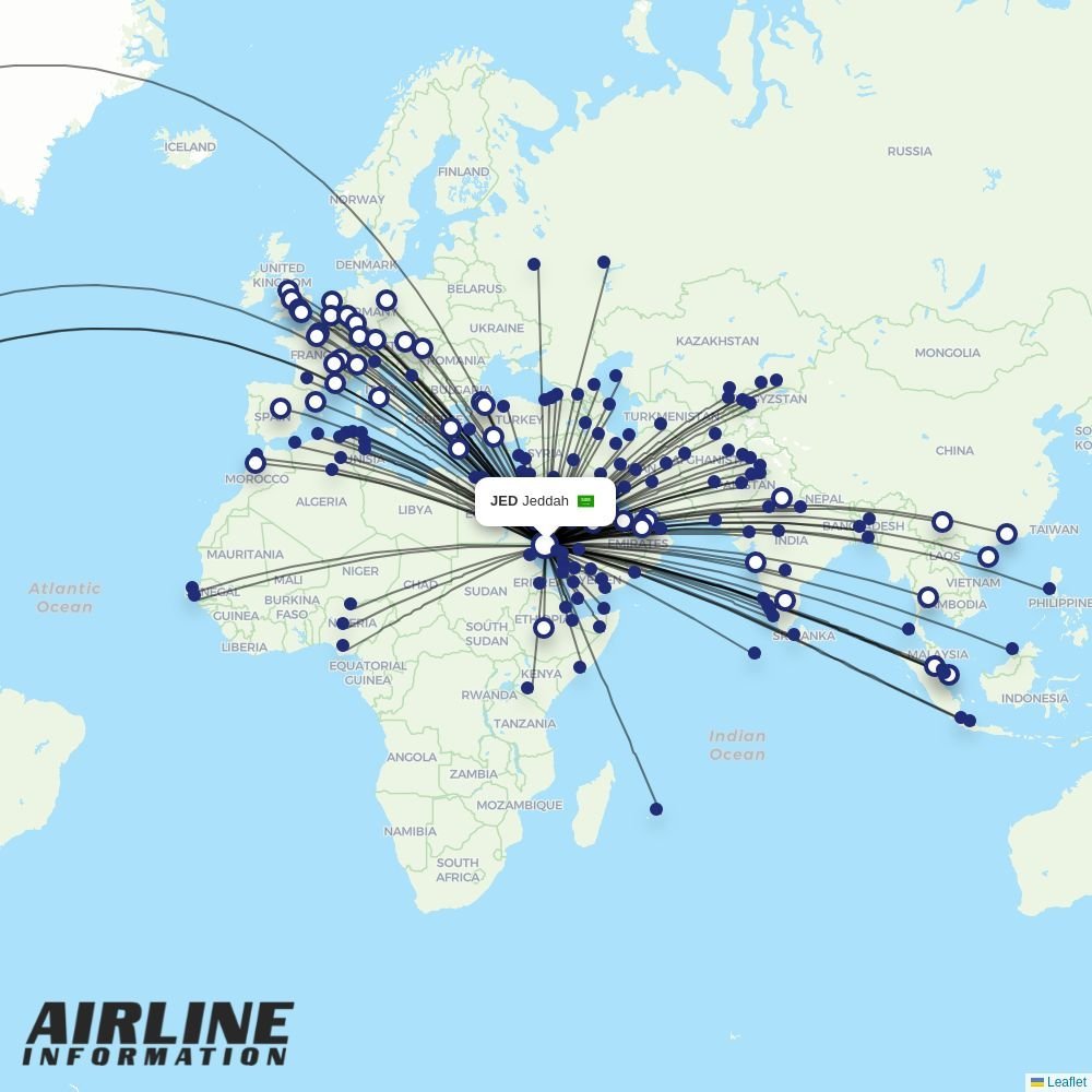 Kam Air routes from KBL