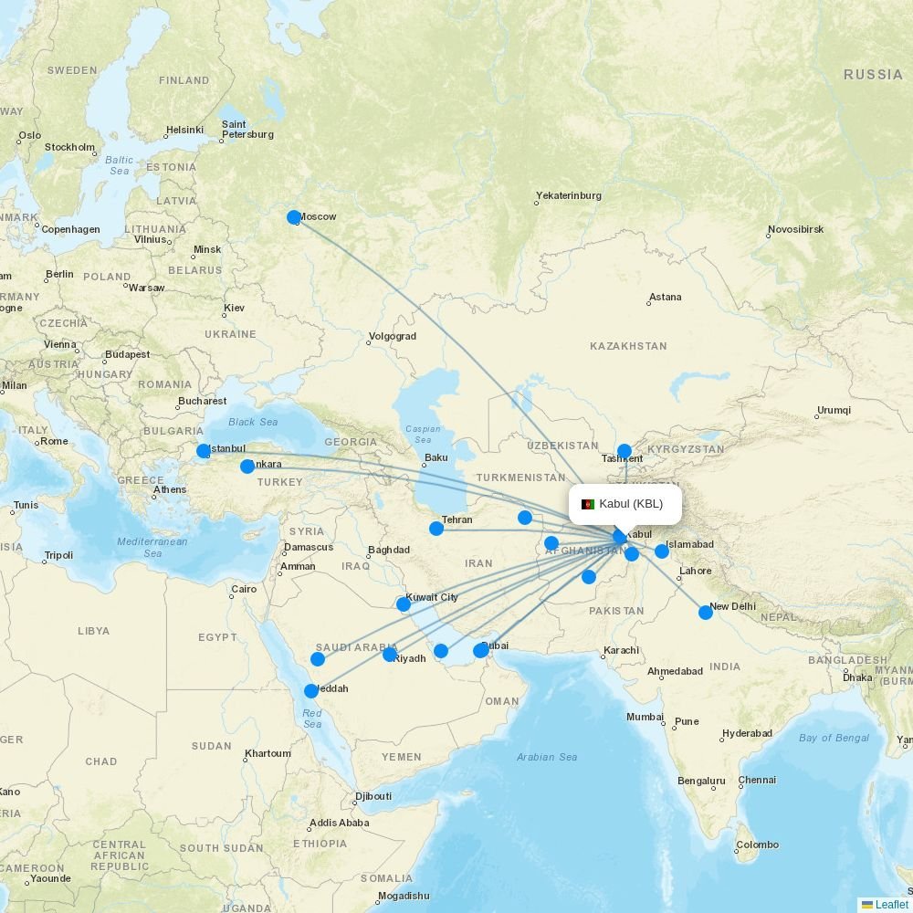 Jin Air routes from KIX
