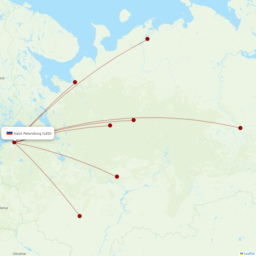 RusLine (Duplicate) at LED route map