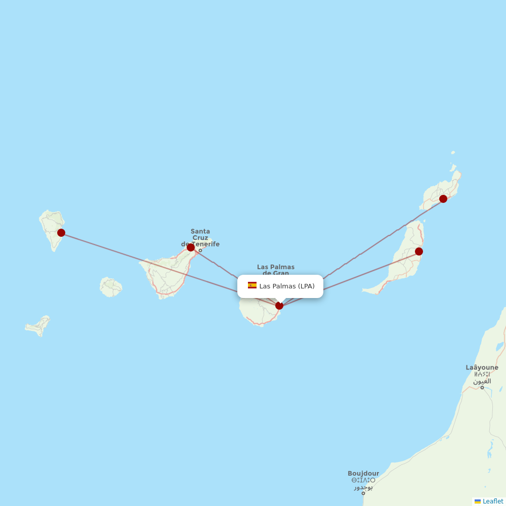 Prescott Support Company at LPA route map