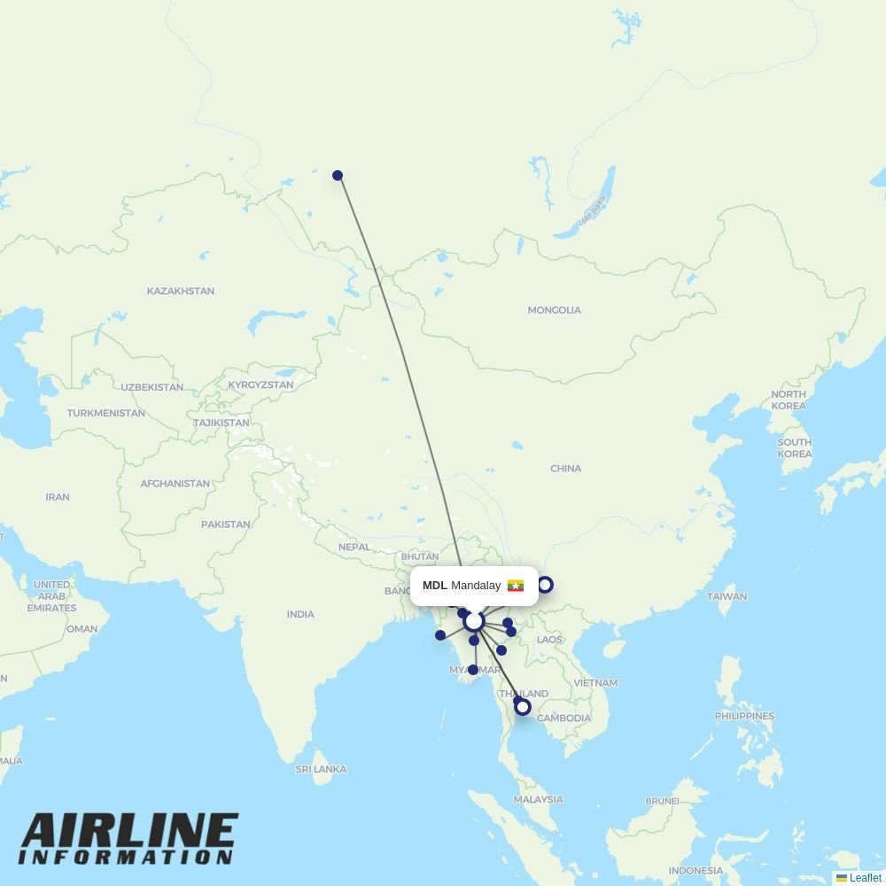 MAI routes from MDL