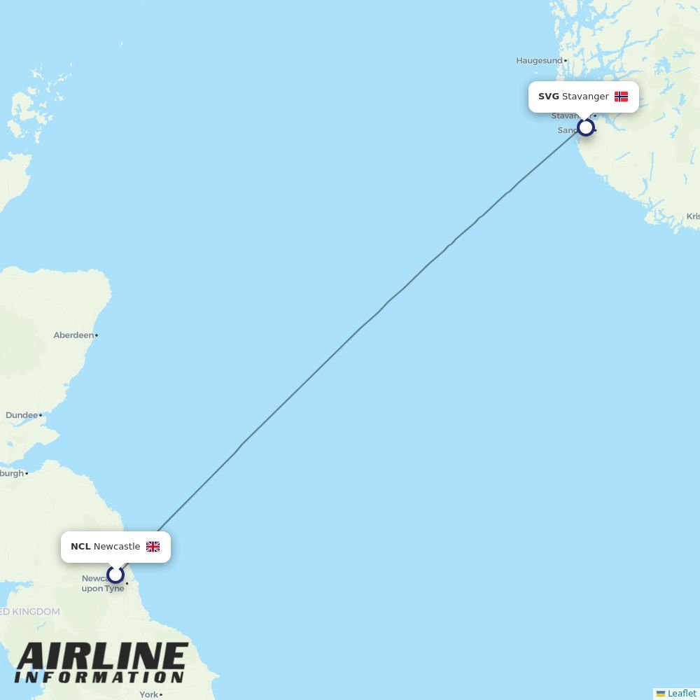 Airlines With Flights From Newcastle To Stavanger NCL To SVG Airlines with flights from newcastle to stavanger ncl to svg