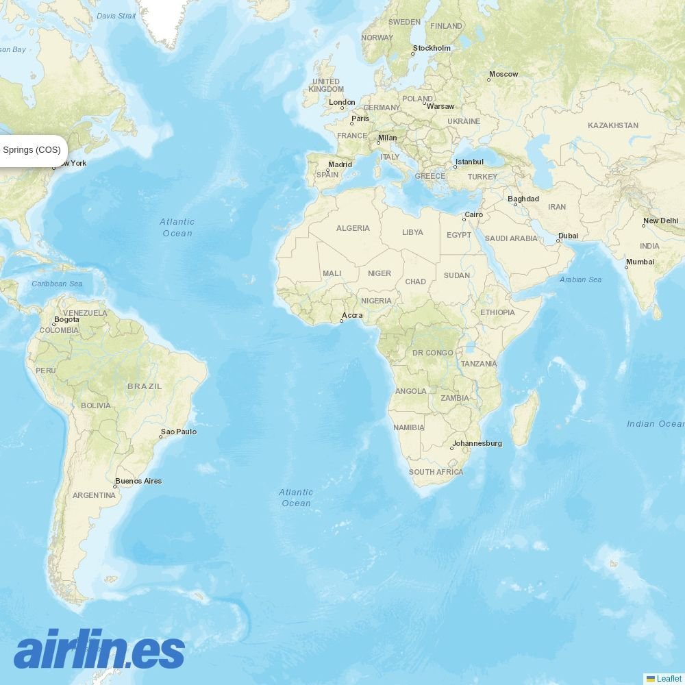 easyJet routes from NCL