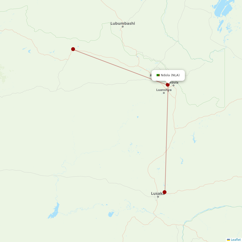 Naysa at NLA route map
