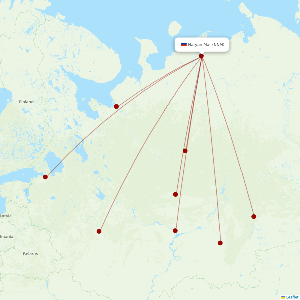 RusLine (Duplicate) at NNM route map