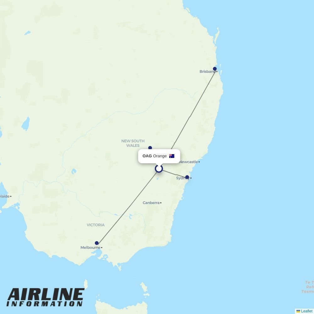 Link Airways routes from OAG