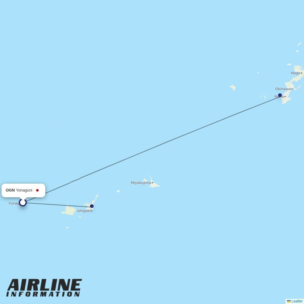 JTA routes from OGN